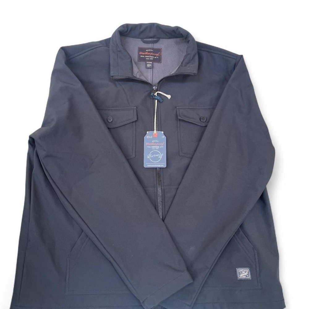 Weatherproof dark blue jacket